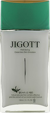 Набор - Jigott Well Being Green Tea (emulsion/150ml + toner/150ml + emulsion/30ml + toner/30ml) — фото N3