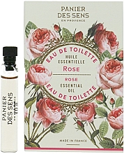 Парфумерія, косметика Panier des Sens Rose - Туалетна вода (пробник)
