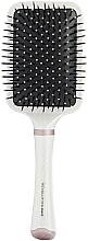 Расческа для волос широкая, розовое золото - Revolution Haircare Mega Brush Paddle Hairbrush Rose Gold — фото N1