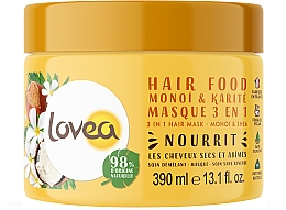 Маска для волосся 3 в 1 «Моної та масло ши»            - Lovea 3 in 1 Hair Mask "Monoi & Shea" — фото N1