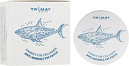 Духи, Парфюмерия, косметика Антивозрастные патчи под глаза - Trimay Shark’s Fin Collagen Anti-Wrinkle Eye Patch 