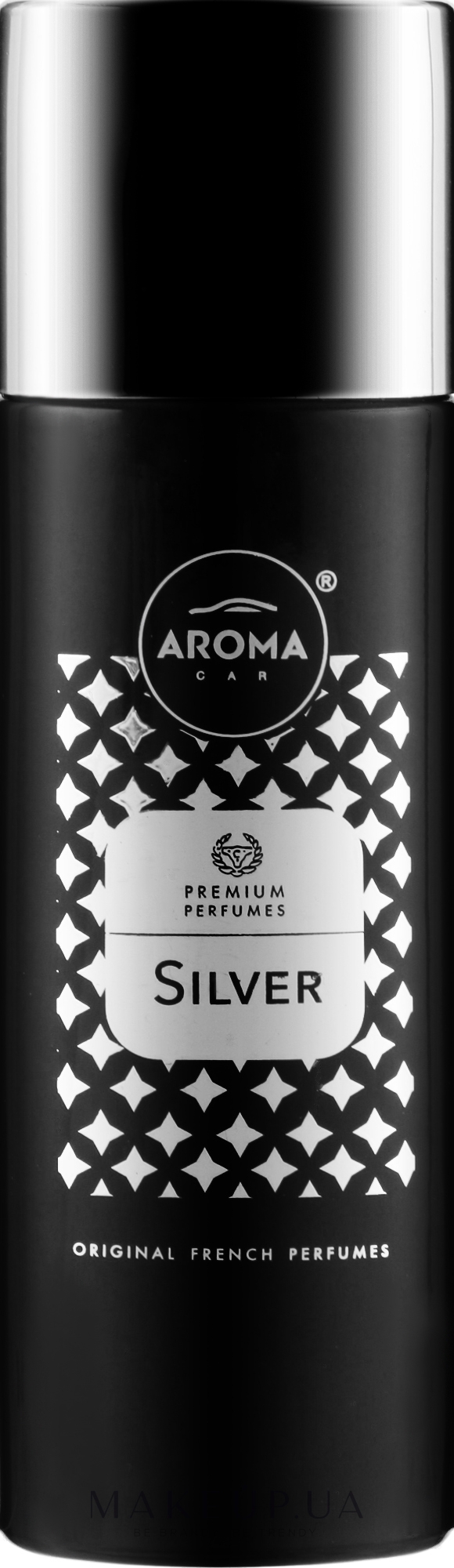 Ароматизатор-спрей "Silver" для авто - Aroma Car Prestige Spray — фото 50ml