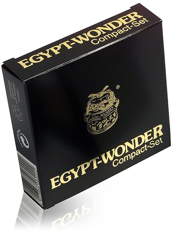 Набор - Egypt-Wonder Compact Pearl (f/powd/10g + makeup/brush) — фото N2