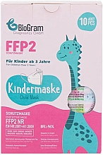 Парфумерія, косметика Захисна маска "Дракон", 10 шт. - BioGram Child Face Mask FFP2