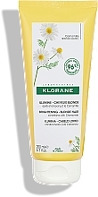 Кондиціонер для волосся - Klorane Blond Highlights Conditioner With Chamomile — фото N1