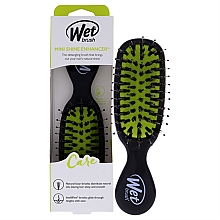 Расческа для волос - Wet Brush Mini Shine Enhancer Care Brush Black — фото N4