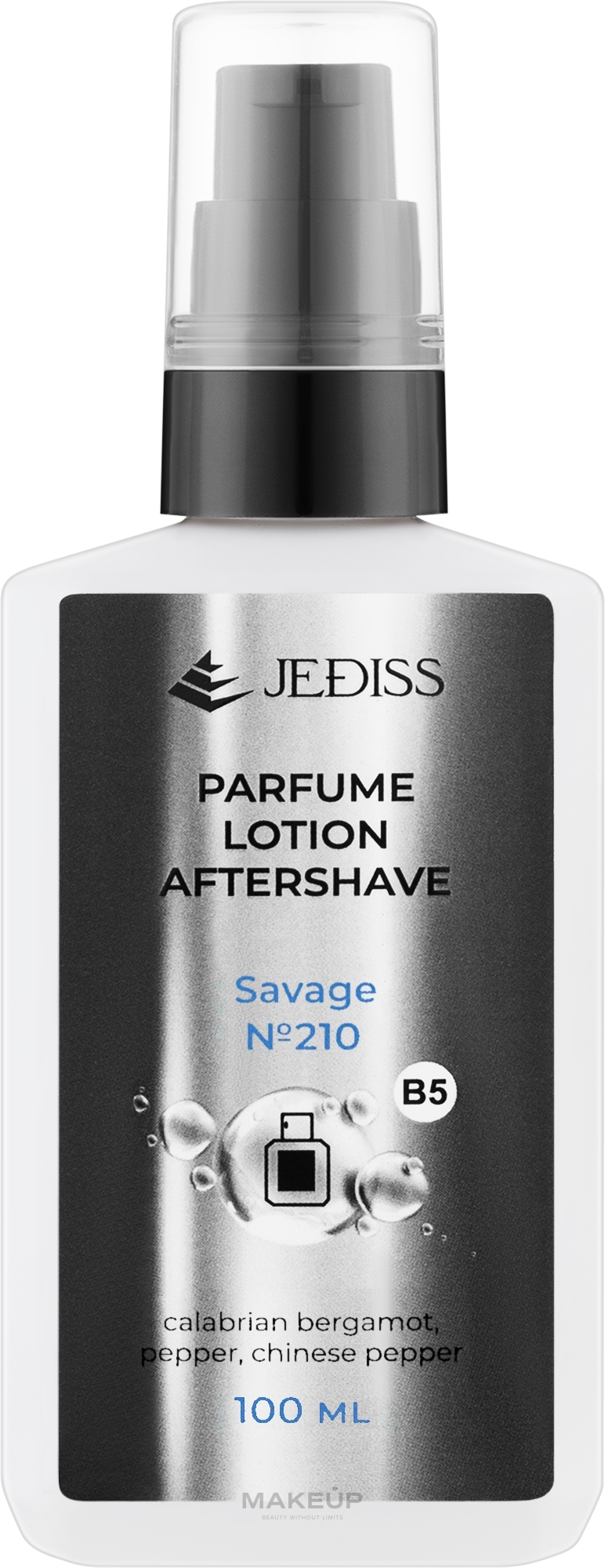 Jediss Savage - Парфумований лосьйон після гоління — фото 100ml