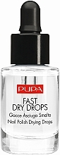 Духи, Парфюмерия, косметика Жидкость для сушки лака - Pupa Fast Dry Drops