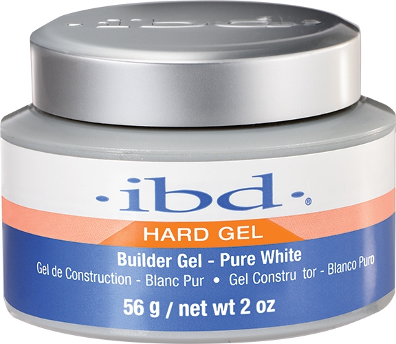 Гель конструюючий для нігтів, чистий білий - IBD Builder Pure White Gel — фото N2