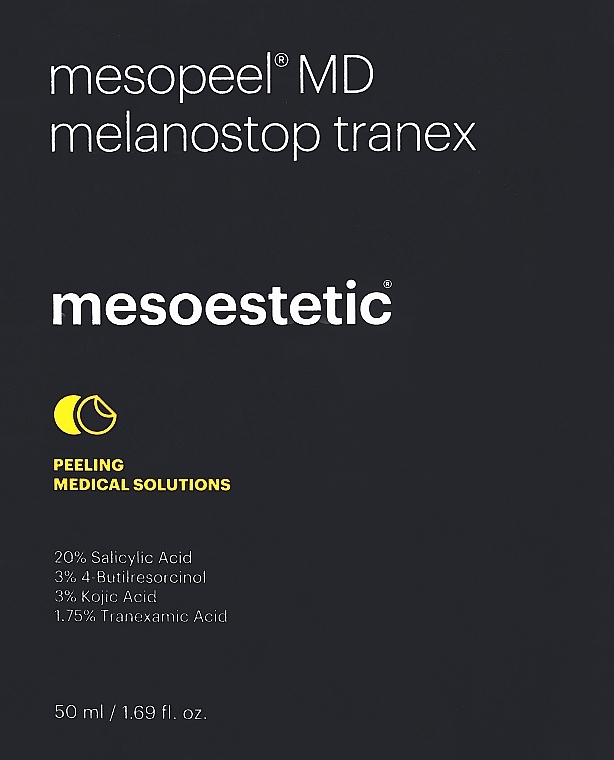 Інтенсивний депігментувальний пілінг - Mesoestetic Mesopeel Melanostop Tranex — фото N1