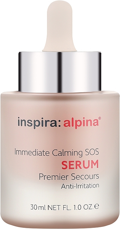 Успокаивающая SOS-сыворотка - Inspira:cosmetics Inspira:Alpina Immediate Calming SOS Serum — фото N1