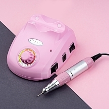 Фрезер для манікюру та педикюру, рожевий - Bucos Nail Drill Pro ZS-603 Pink — фото N6