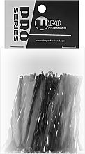 Заколки-невидимки волнистые 70мм, черные - Tico Professional — фото N4