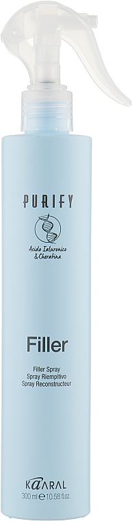 Спрей-філлер для волосся з кератином і гіалуроновою кислотою - Kaaral Purify Filler Spray