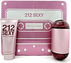 Парфумерія, косметика Carolina Herrera 212 Sexy - Набір (edp 100ml + b/l 100 ml)