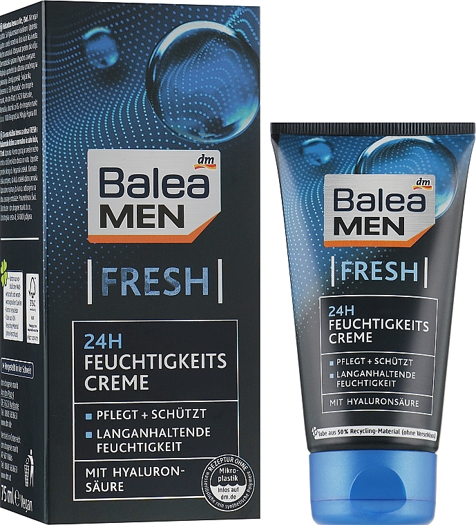 УЦЕНКА Увлажняющий крем - Balea Men Fresh Cream * — фото N1