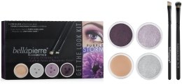 Духи, Парфюмерия, косметика Набор для макияжа глаз - Bellapierre Get the Look Kits Purple Storm