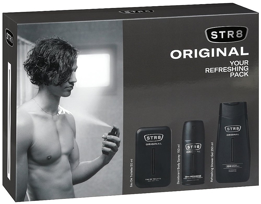 STR8 Original - Набір (edt/50ml + deo/150ml) — фото N1