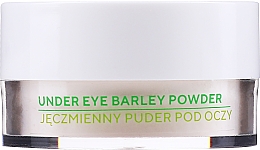 Парфумерія, косметика Ячмінна розсипчаста пудра під очі - Ecocera Under Eye Barley Powder