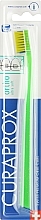Духи, Парфюмерия, косметика Ортодонтическая зубная щетка, с углублением, зелено-зеленая - Curaprox CS 5460 Ultra Soft Ortho