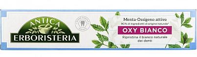 Зубна паста з ментолом і активним киснем - Antica Erboristeria Oxy Bianco