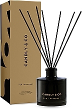 Парфумерія, косметика Аромадифузор для дому - Candly & Co No.2 Rum Rozmaryn Scent Diffuser