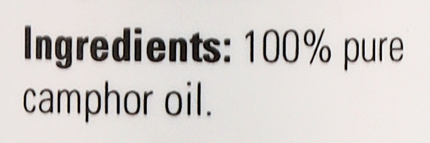 Ефірна олія камфора - Now Foods Essential Oils 100% Pure Camphor — фото N2