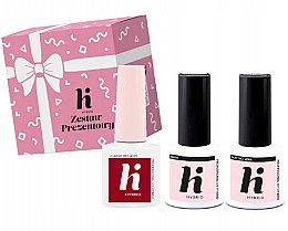 Парфумерія, косметика Подарунковий набір - Hi Hybrid Hi BFF (top/5 ml + base/5 ml + lacquer/5 ml)