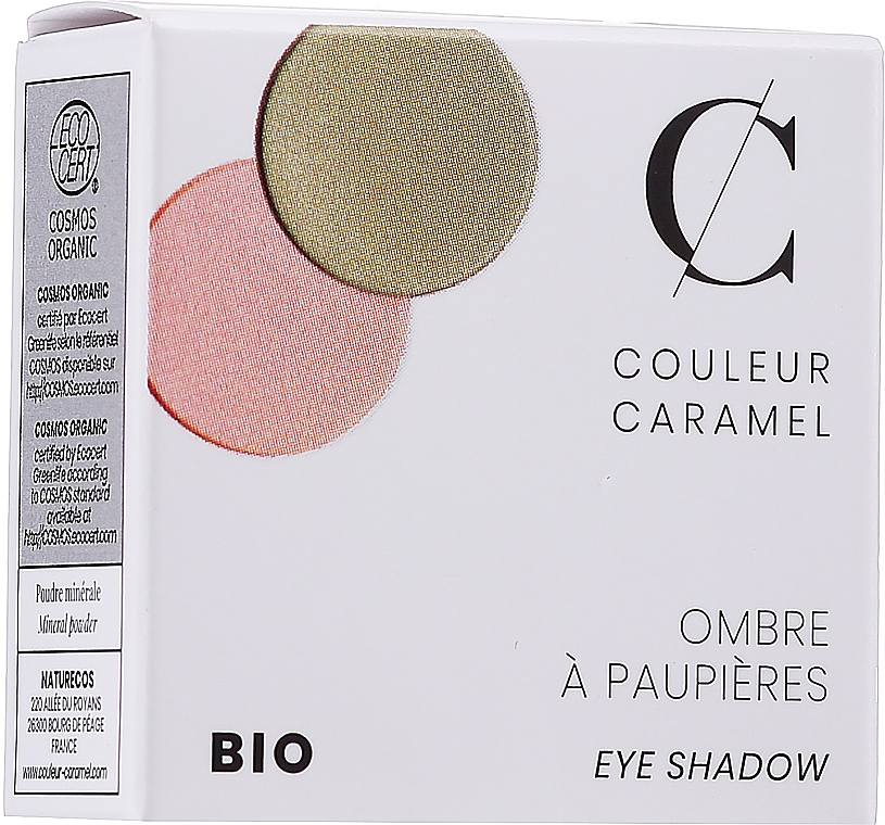 УЦЕНКА Перламутровые тени для век - Couleur Caramel Eye Shadow * — фото N3