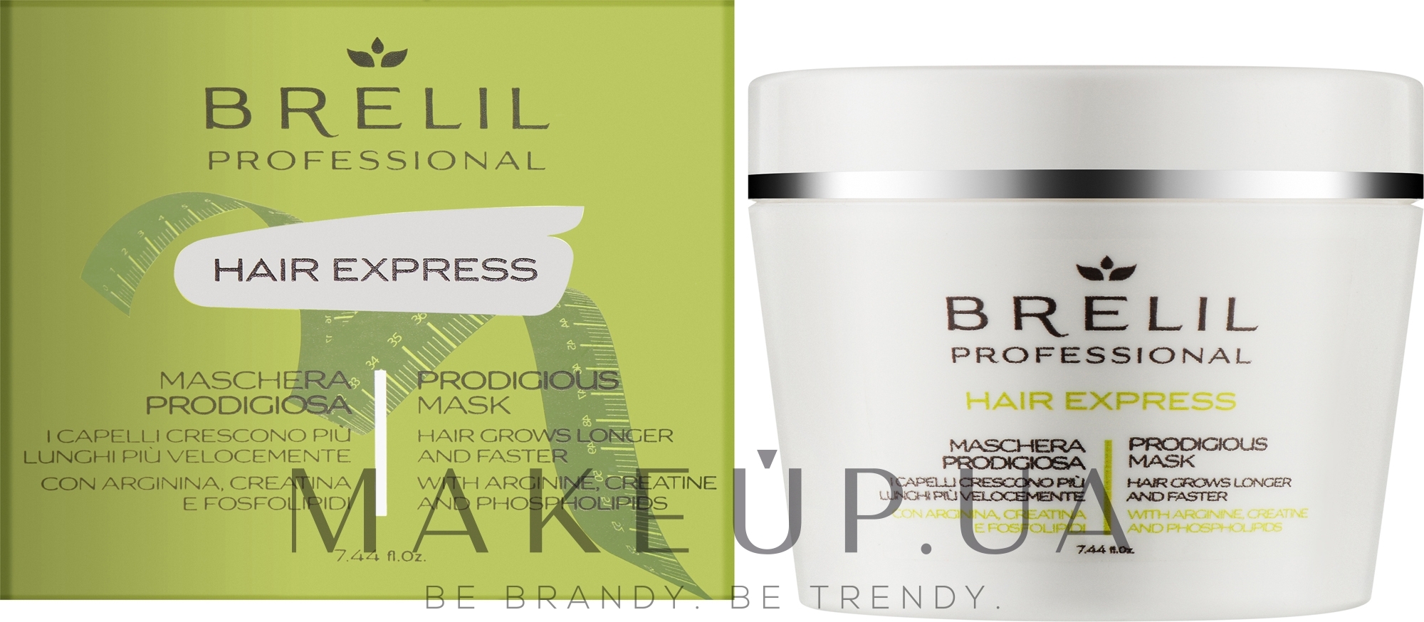 Экспресс-маска для волос - Brelil Professional Hair Express Prodigious Mask — фото 220ml
