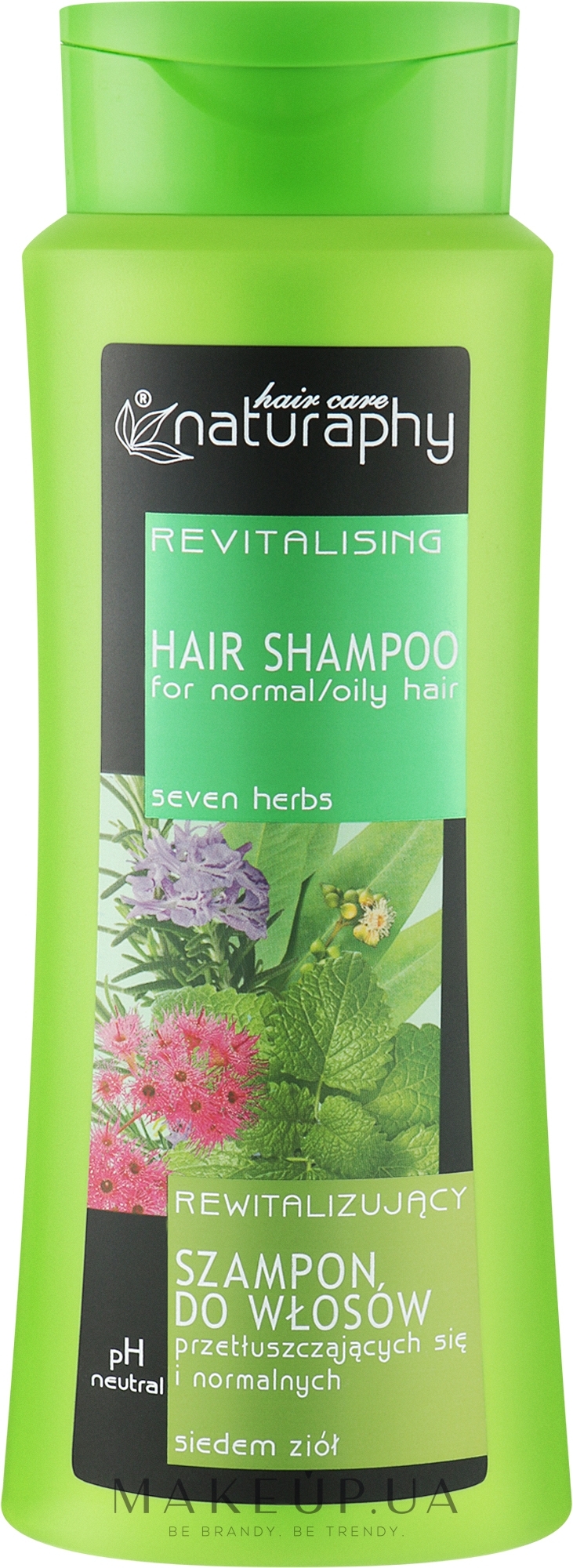 Шампунь для волос с экстрактами 7 трав - Naturaphy 7 Herbs Hair Shampoo — фото 500ml