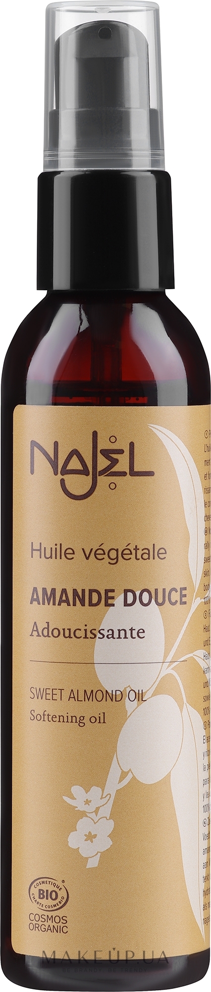 Олія солодкого мигдалю - Najel Natural Organic Sweet Almond Oil — фото 80ml