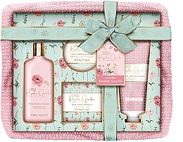 Духи, Парфюмерия, косметика Набор, 5 продуктов - Baylis & Harding Royale Garden Rose, Poppy & Vanilla Luxury Pamper Hamper Gift Set