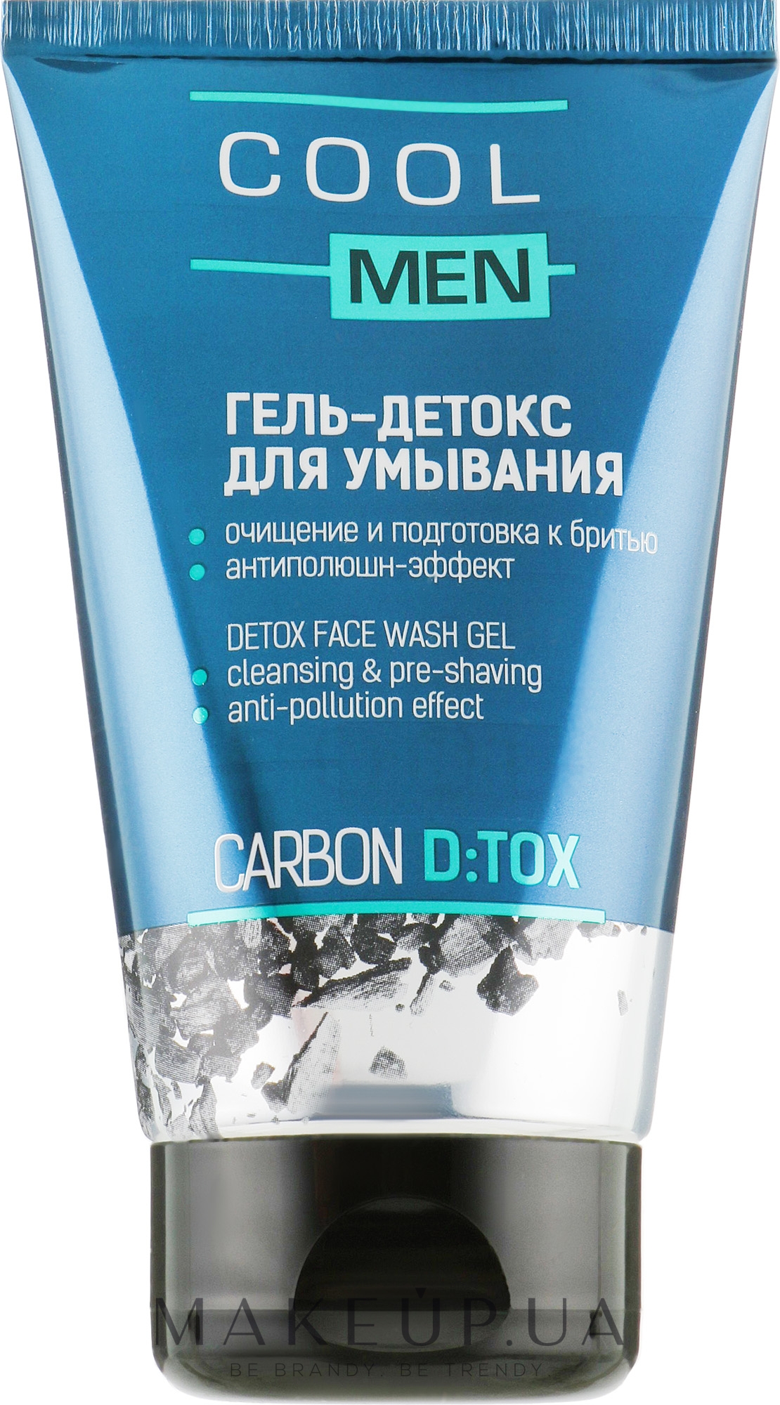 Гель-детокс для вмивання - Cool Men Detox Carbon — фото 150ml