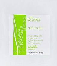 Маска-сывортка для лица "Липосомный лифтинг" на тканевой основе - La Grace Masque-Serum Liposomale Lifting PhytoCellTec — фото N1