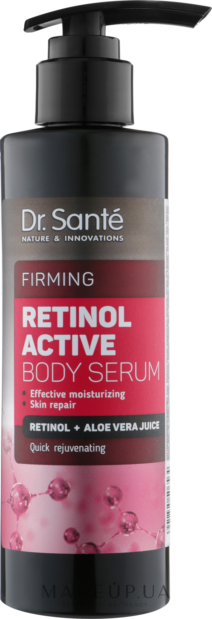 Сироватка для тіла з ретинолом - Dr. Sante Retinol Active Firming Body Serum — фото 200ml