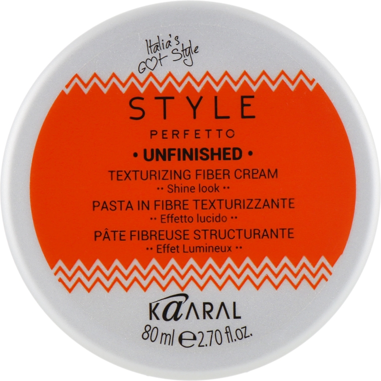 Волокнистий текстурувальний крем - Kaaral Style Perfetto Unfinished Texturizing Fiber Cream — фото N1