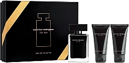 Парфумерія, косметика Narciso Rodriguez For Her - Набір (edt/50 ml + b/lot/50 ml + sh/gel/50 ml)