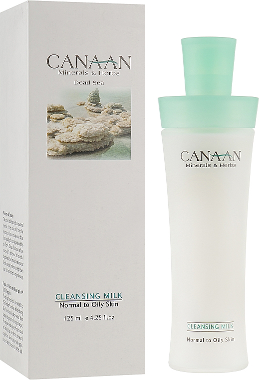 Очищающее молочко для нормальной и жирной кожи - Canaan Minerals & Herbs Cleansing Milk Normal to Oily Skin — фото N1