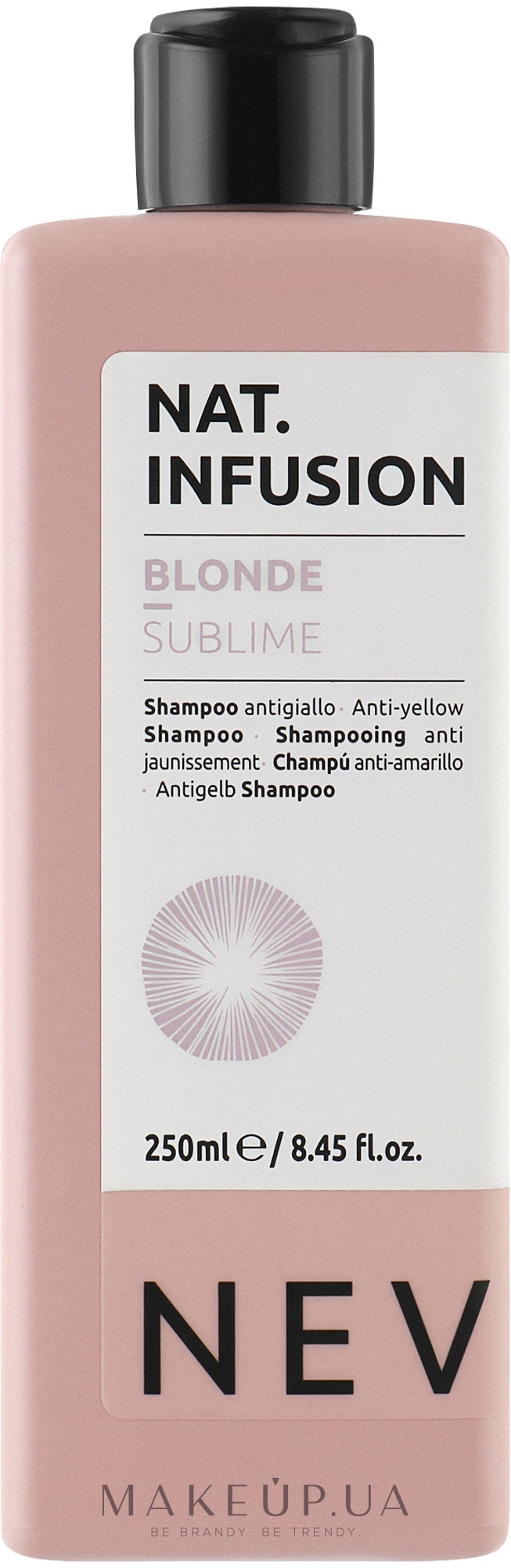 Шампунь для волосся - Nevitaly Blonde Sublime Shampoo — фото 250ml