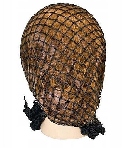 Сеточка для волос с завязками, черная - Xhair — фото N3