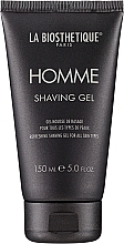 Парфумерія, косметика Гель для гоління для всіх типів шкіри - La Biosthetique Homme Shaving Gel