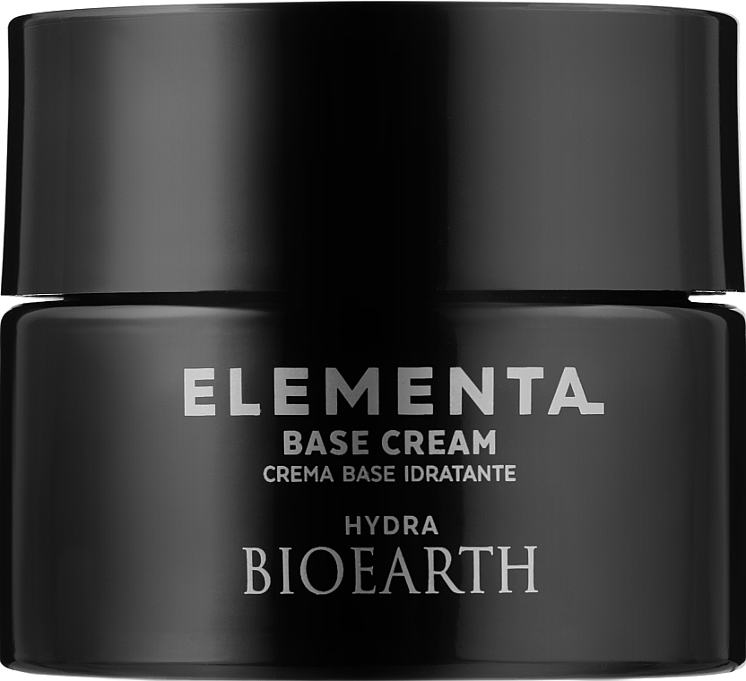Увлажняющий крем для лица на основе оливкового масла - Bioearth Elementa Base Cream Hydra