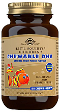 Парфумерія, косметика Харчова добавка "Дитячі жувальні вітаміни" - Solgar Lit'l Squirts Children's Chewable DHA Chewie Gels
