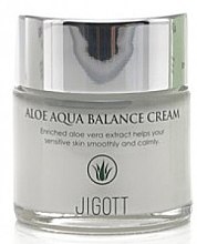 Духи, Парфюмерия, косметика Крем увлажняющий с алоэ - Jigott Aloe Aqua Balance Cream