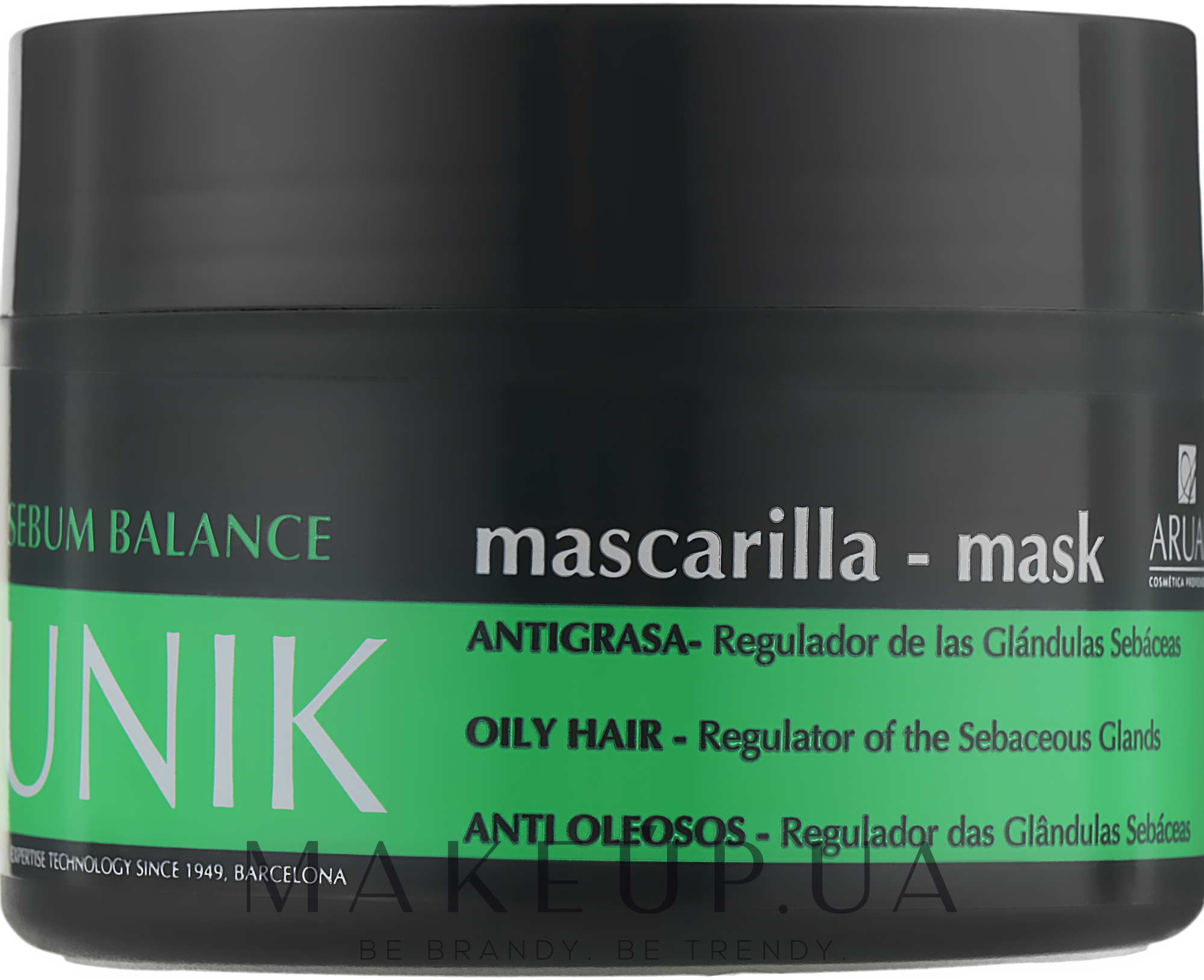 Маска для жирного волосся - Arual Unik Sebum Balance Mask — фото 250ml