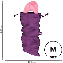 Мешочек для хранения секс-игрушек, фиолетовый, Size M - Satisfyer Treasure Bag Violet — фото N2