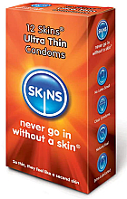 Духи, Парфюмерия, косметика Презервативы, 12шт. - Skins Ultra Thin Condoms