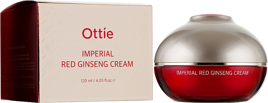 Крем улитка "Красный женьшень" - Ottie Imperial Red Ginseng Snail Cream — фото N5