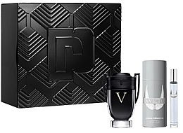 Духи, Парфюмерия, косметика Paco Rabanne Invictus Victory - Набор (edp/100ml + edt/10ml + deo/150ml)